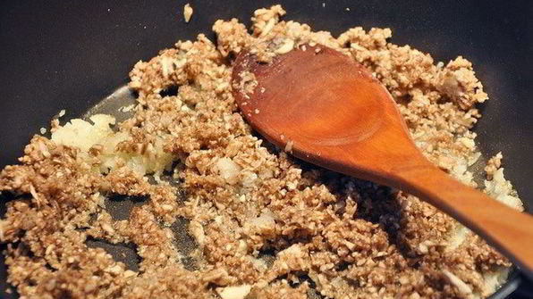 куриные зразы с грибами и базиликом