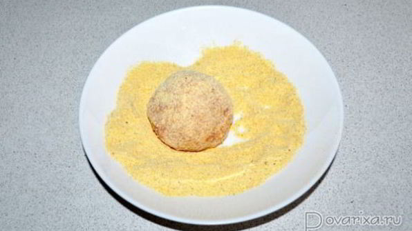 куриные зразы с перепелиными яйцами