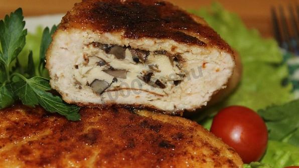 куриные зразы с сюрпризом