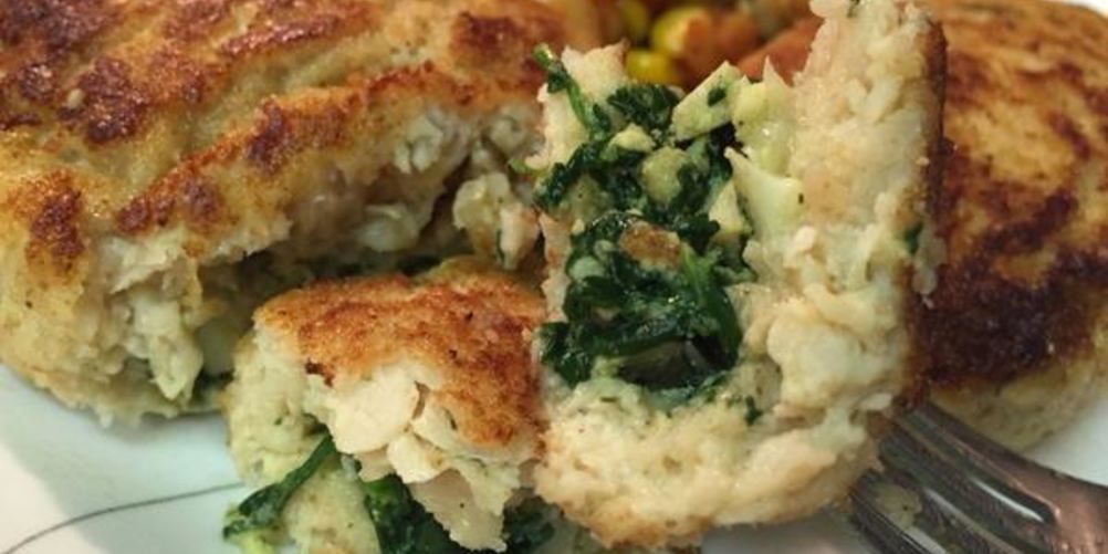 Рецепт куриных зраз со шпинатом и яйцом