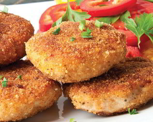 Мясные зразы с морковью