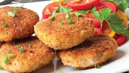 Мясные зразы с морковью