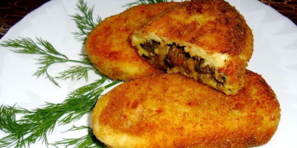 Рецепт постных картофельных зраз