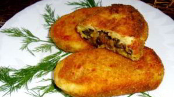 постные картофельные зразы
