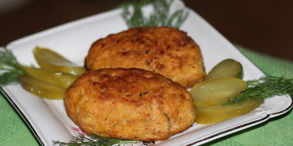 Рецепт рыбных зраз с грибами и сыром