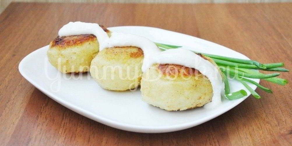 Рецепт зраз картофельных с грибами и луком