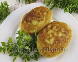 Зразы картофельные с курицей