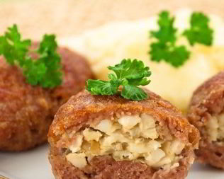 Зразы — котлеты с яичной начинкой