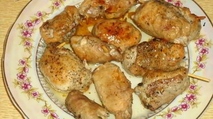 Зразы мясные в духовке Мираж