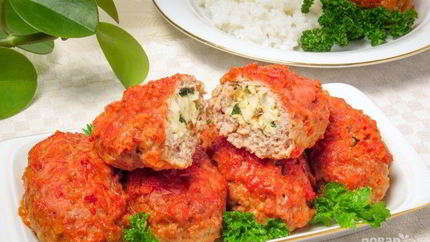 Зразы мясные в духовке