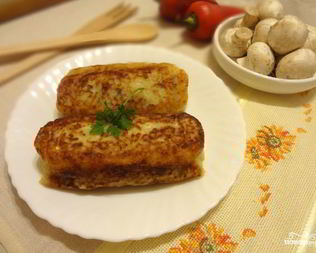 Зразы на сковороде