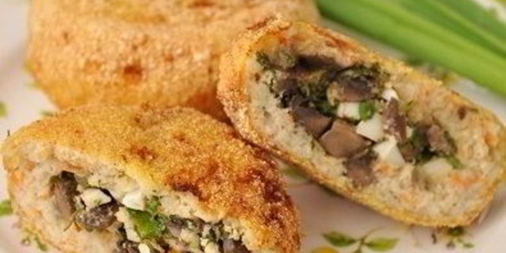 Рецепт зраз рыбных с грибами