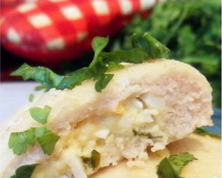 Зразы рыбные с сыром