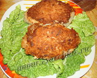 Зразы рыбные