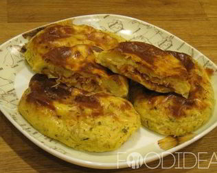 Зразы с капустой в духовке