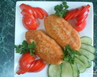 Зразы с мидиями