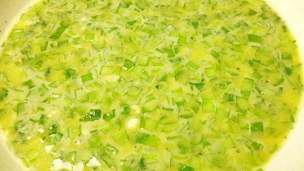 зразы с начинкой из грибного омлета