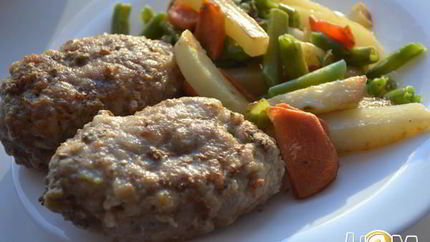 Зразы с сыром и маслинами