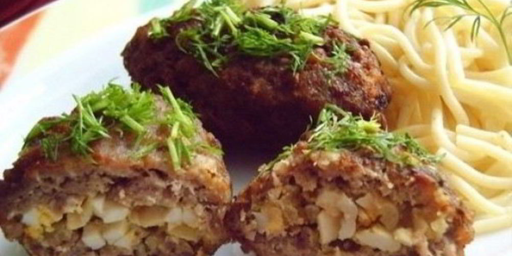 Рецепт зраз с яйцом