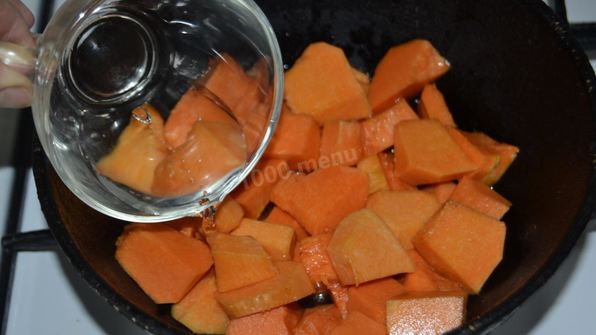 ароматная тыквенная каша с рисом