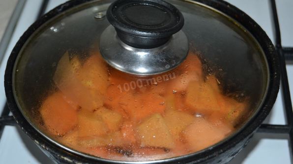 ароматная тыквенная каша с рисом