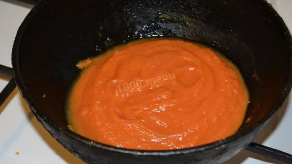 ароматная тыквенная каша с рисом