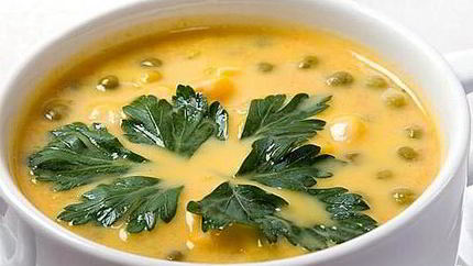 Гороховая каша в горшочке