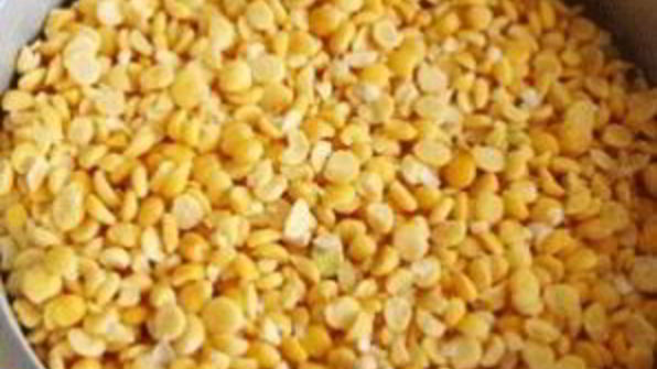 гороховая каша в горшочке