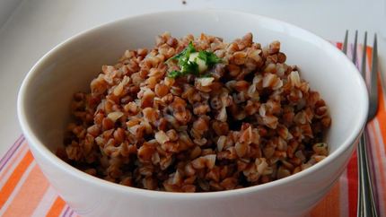 Гречка на пару