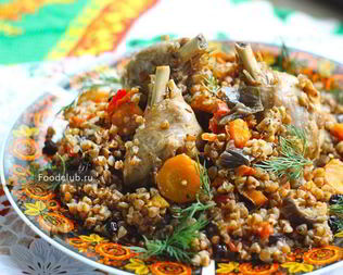 Гречка по-богатому