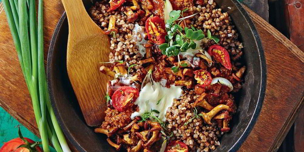 Рецепт гречки по-болонски