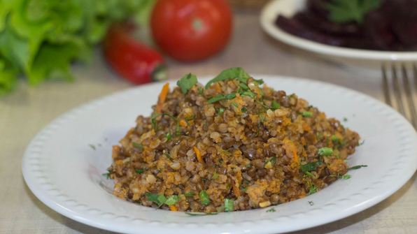 гречка по купечески с фаршем