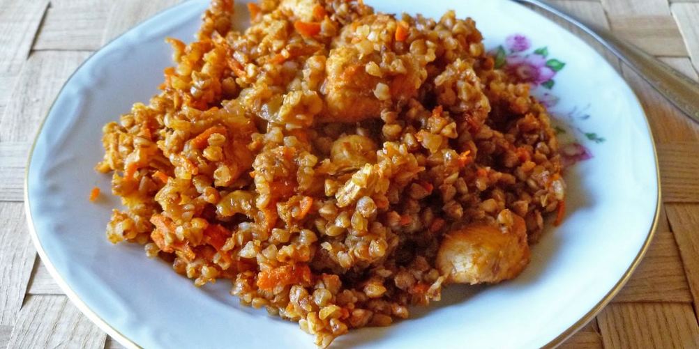 Рецепт гречки по купечески с курицей