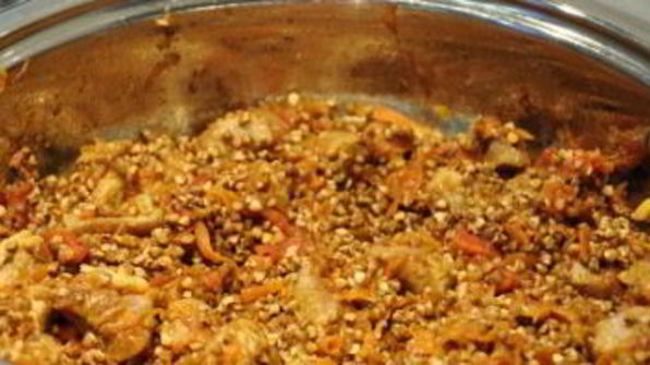 гречка по-купечески со свининой