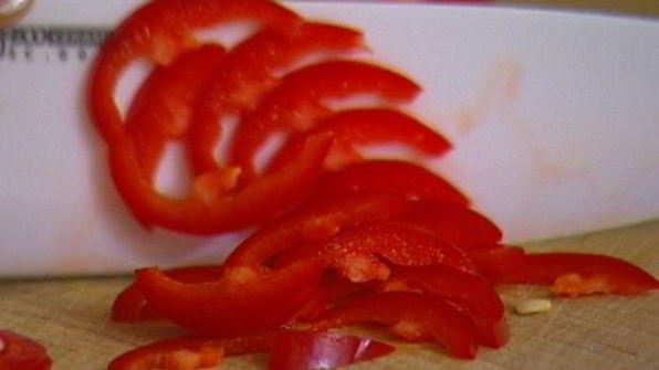 гречка с чили и шпинатом