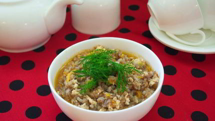 Гречка с фаршем