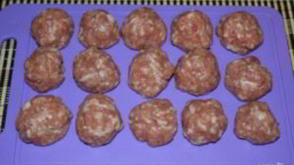 гречка с фрикадельками