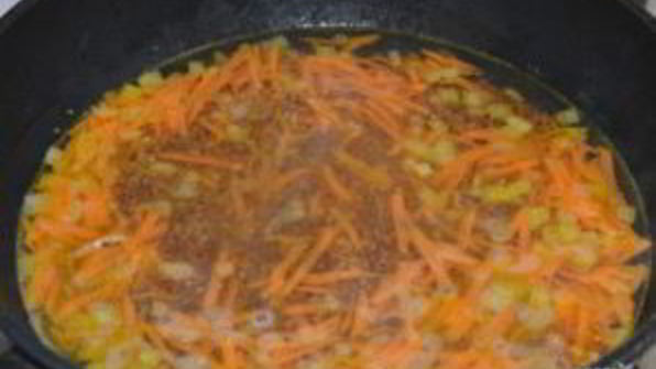 гречка с фрикадельками