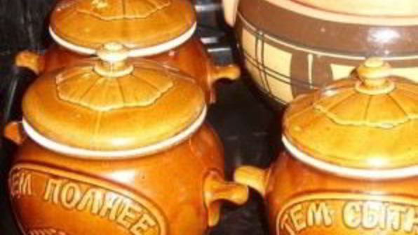 гречка с курицей в горшочках