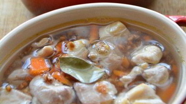 гречка с курицей в горшочке