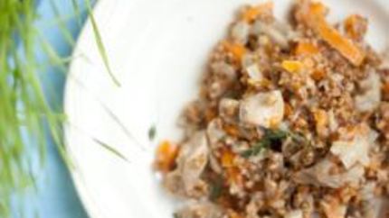 Гречка с курицей