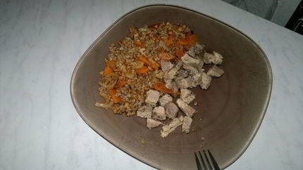 Гречка с морковью и луком