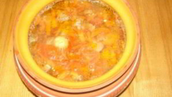 гречка с мясом в горшочке