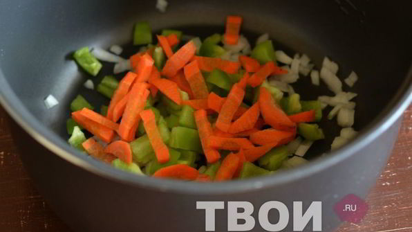 гречка с овощами