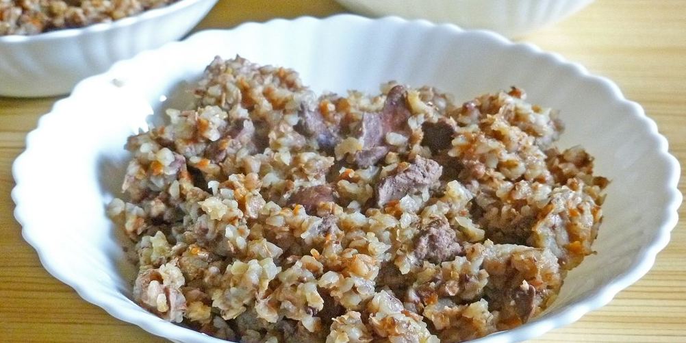 Рецепт гречки с печенью в мультиварке