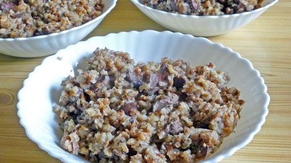 гречка с печенью в мультиварке