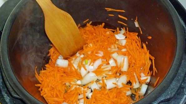 гречка с печенью в мультиварке