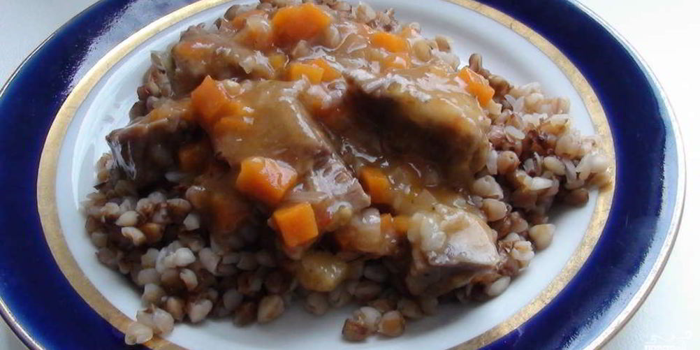 Рецепт гречки с подливкой