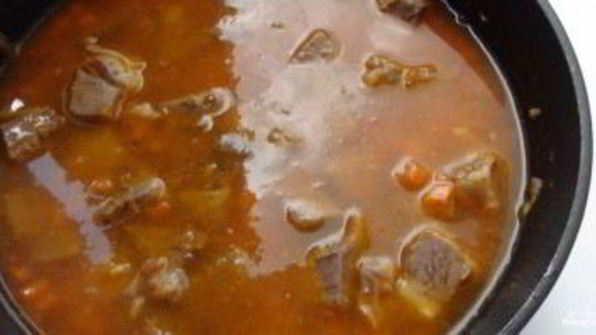 гречка с подливкой