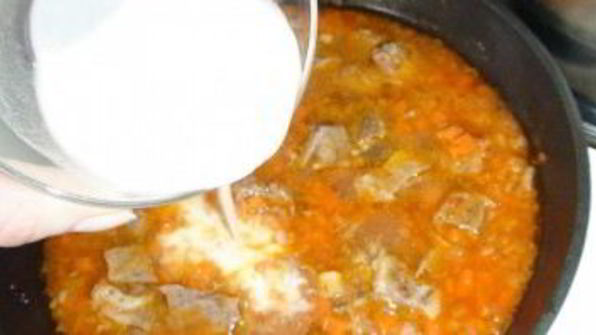 гречка с подливкой